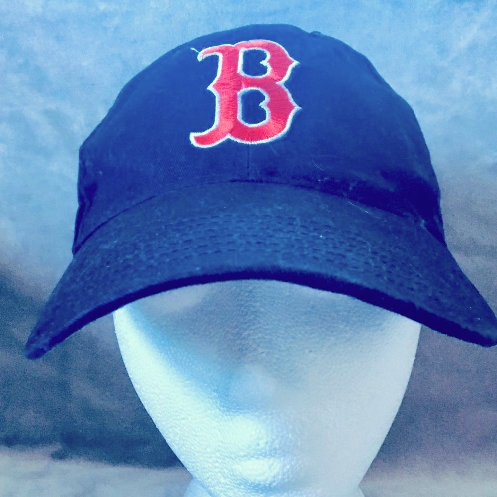 Boston Red Sox blue & red cap. One size